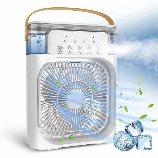 Cooling Fan Humidifier + Free Fragrance Oil