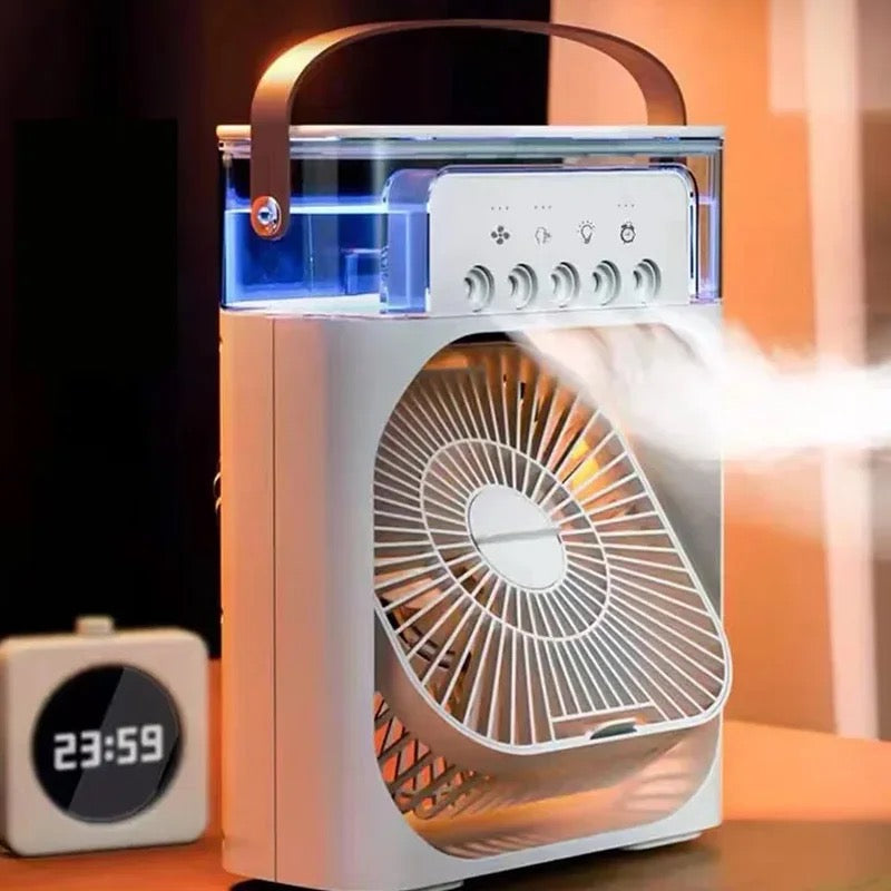 Cooling Fan Humidifier + Free Fragrance Oil
